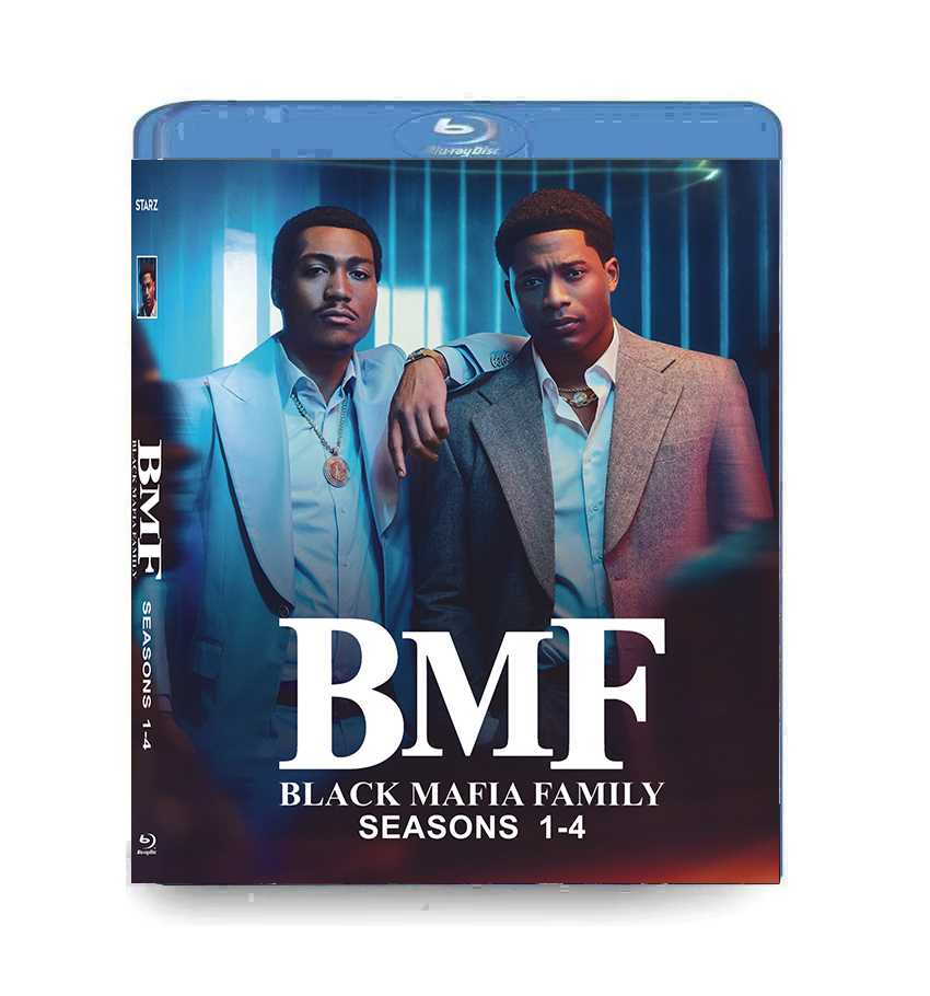 BMF season 1-4 Episodes 1-38 (2021-2025) Blu-ray 4BD 1 BMF