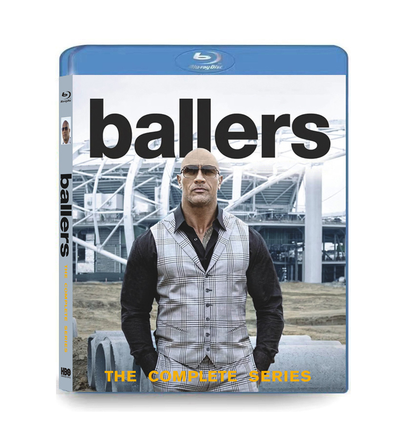 Ballers Season 1-5 Episodes 1-47 (2015-2019) Blu-ray 5BD 1 Ballers