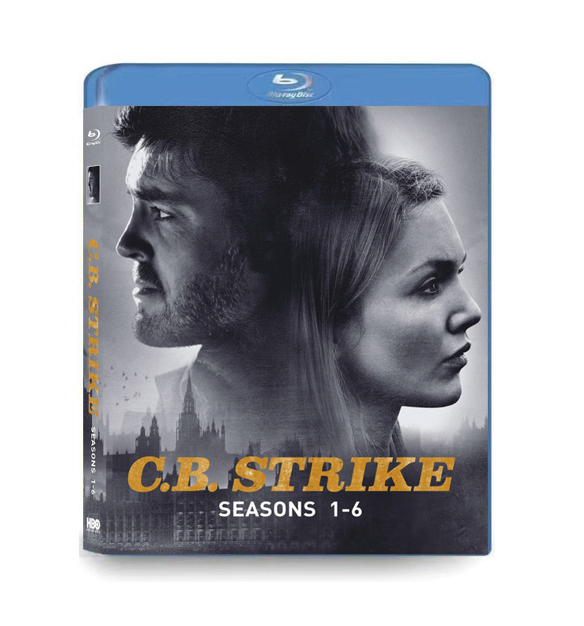 C.B. Strike Season1-6 Episodes 1-19 (2017-2024) Blu-ray 3BD 1 C.B. Strike