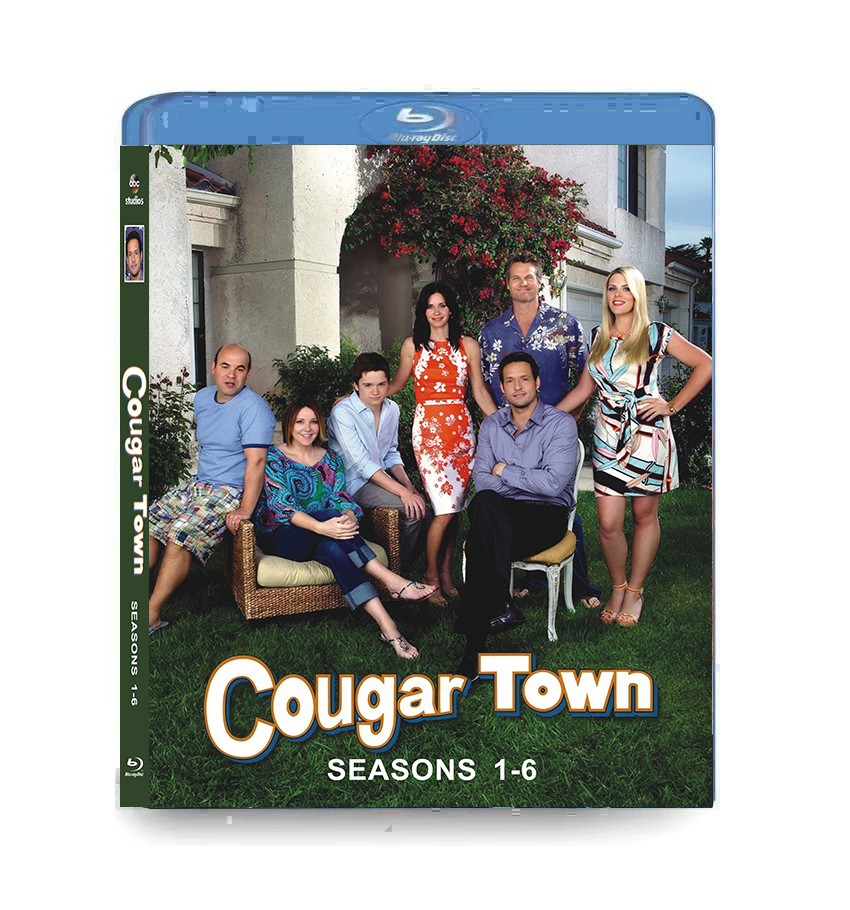 COUGAR TOWN season 1-6 (2009-2015) Blu-ray 6BD Cougar Town
