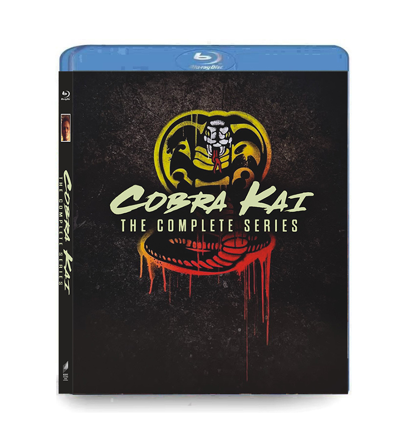 Cobra Kai season 1-6 Episodes 1-65 (2018-2025) Blu-ray 6BD 1 Cobra Kai