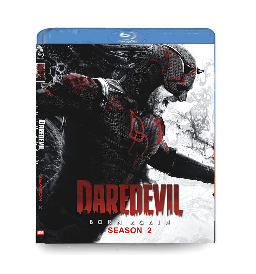 Daredevil Born Again season 2 Episodes 1-8 (2026) Blu-ray 2BD 1 Daredevil
