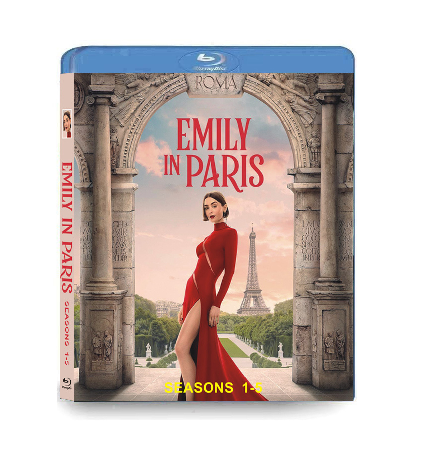 Emily in Paris season 1-5 Episodes 1-50 (2020-2025) Blu-ray 3BD 1 Emily in Paris