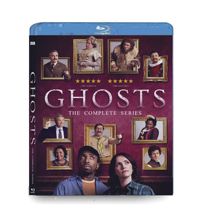 Ghosts season 1-5 (2019-2023) Blu-ray 5BD 1 Ghosts