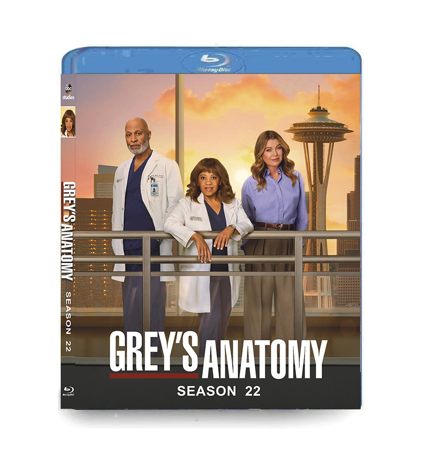 Grey's Anatomy season 22 Episodes 1-18 (2026) Blu-ray 2BD 1 Grey's Anatomy