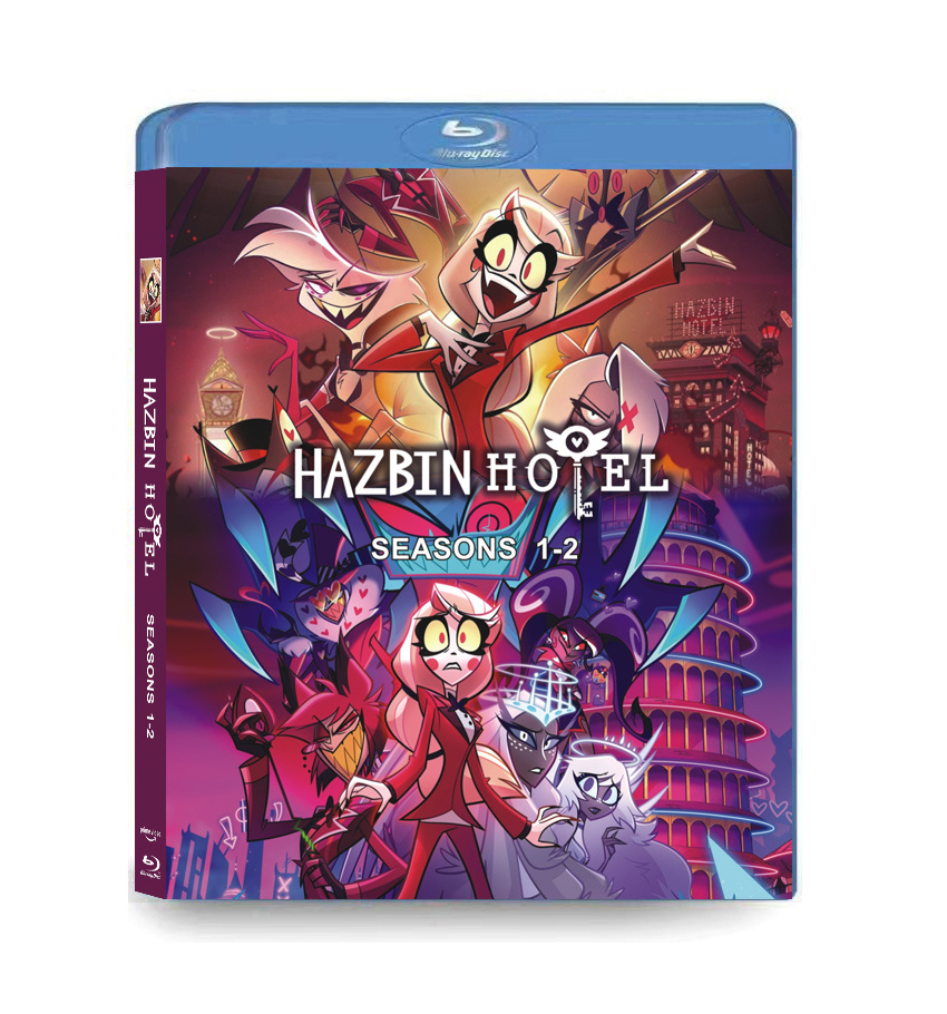 Hazbin Hotel seASon 1-2 Episodes 1-16 (2024-2025) Blu-ray 3BD 1 Hazbin Hotel