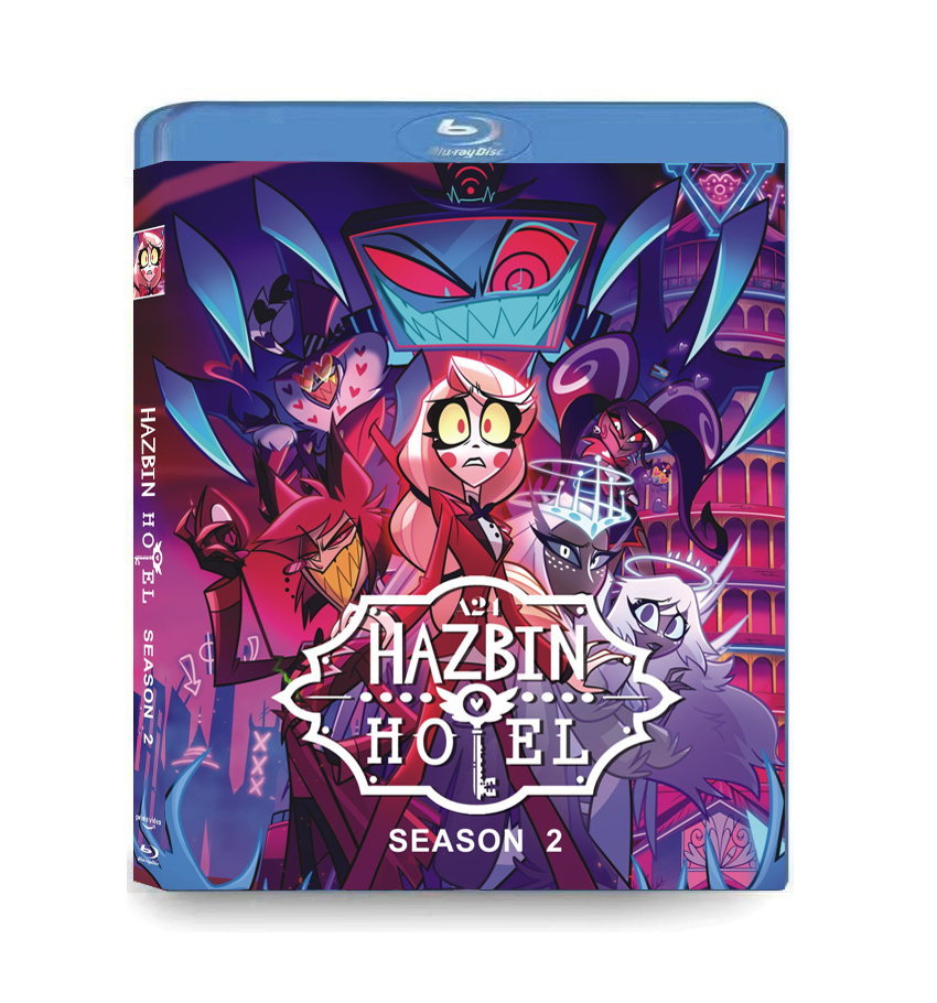 Hazbin Hotel seASon 2 Episodes 1-8 (2025) Blu-ray 2BD 1 Hazbin Hotel