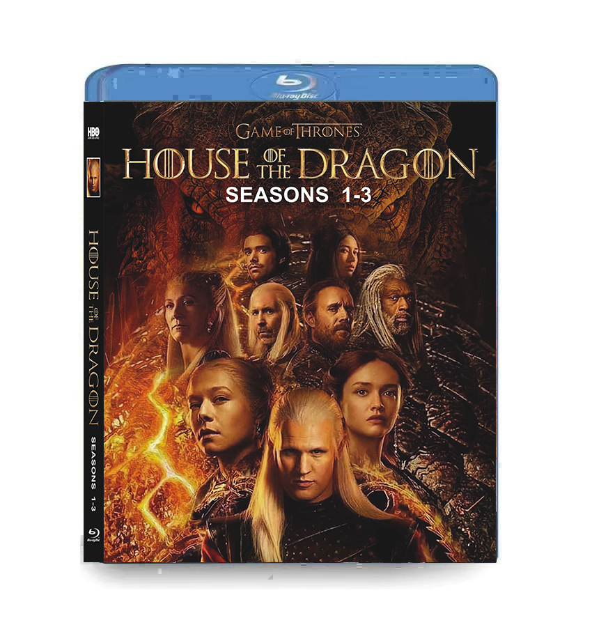 House of the Dragon season 1-3 (2022-2026) Blu-ray 4BD 1 House of the Dragon