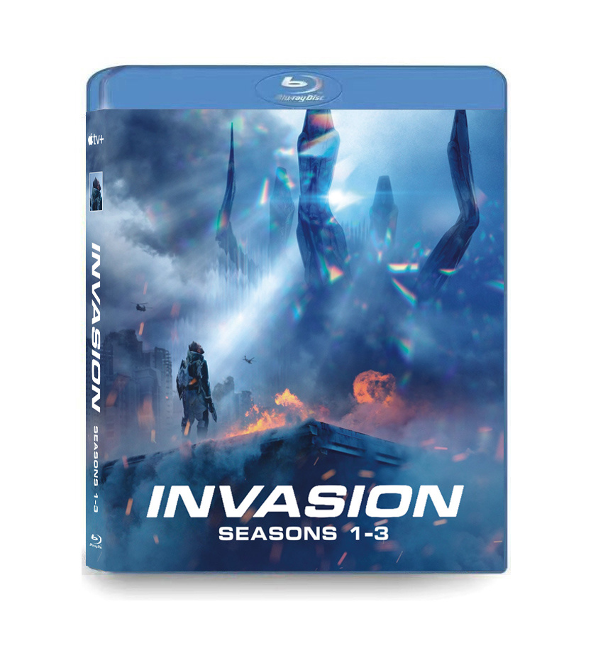 Invasion season 1-3 Episodes1-30 (2021-2025) Blu-ray 3BD 1 Invasion