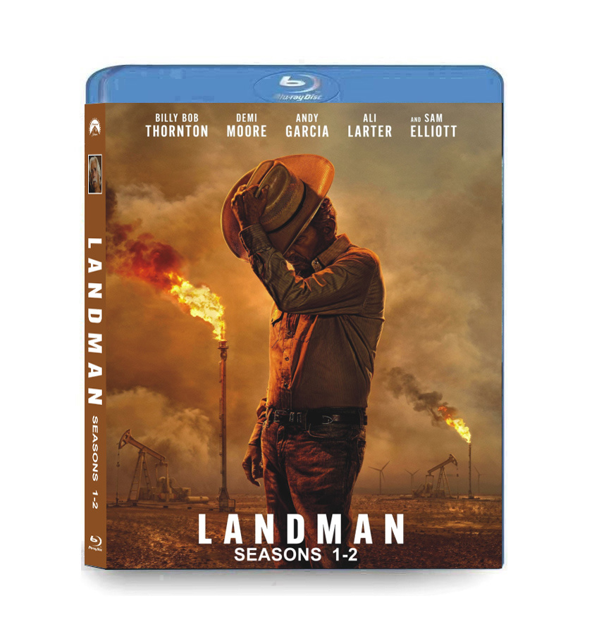 Landman season 1-2 Episodes 1-20 (2024-2026) Blu-ray 3BD 1 Landman