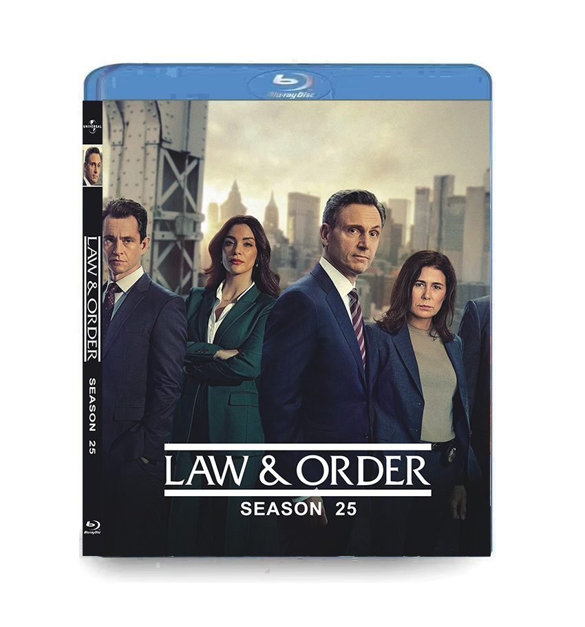 Law And Order season 25 Episodes 1-21 (2025) Blu-ray 2BD 1 Law & Order