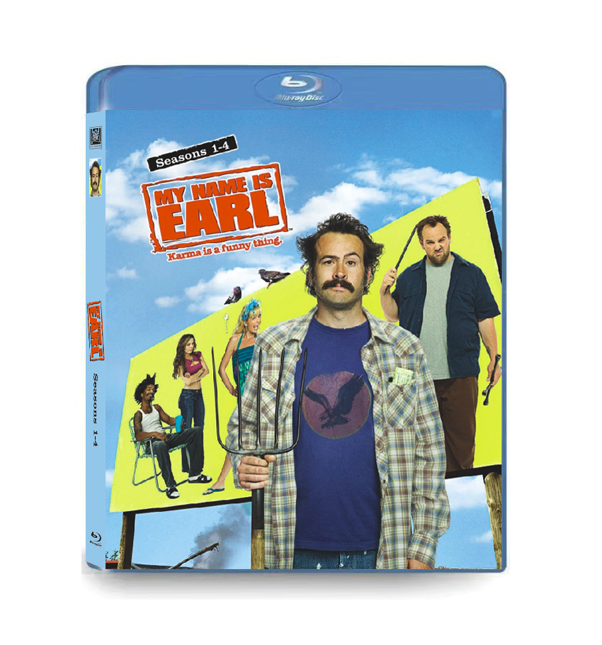 My Name Is Earl season 1-4 (2005-2008) Blu-ray 4BD 1 My Name Is Earl