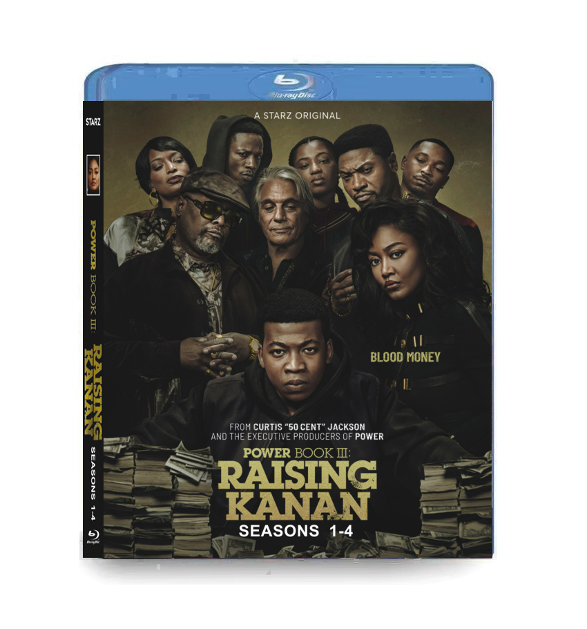 Power Book III Raising Kanan season 1-4 Episodes 1-40 (2021-2025) Blu-ray 4BD 1 Power Book III