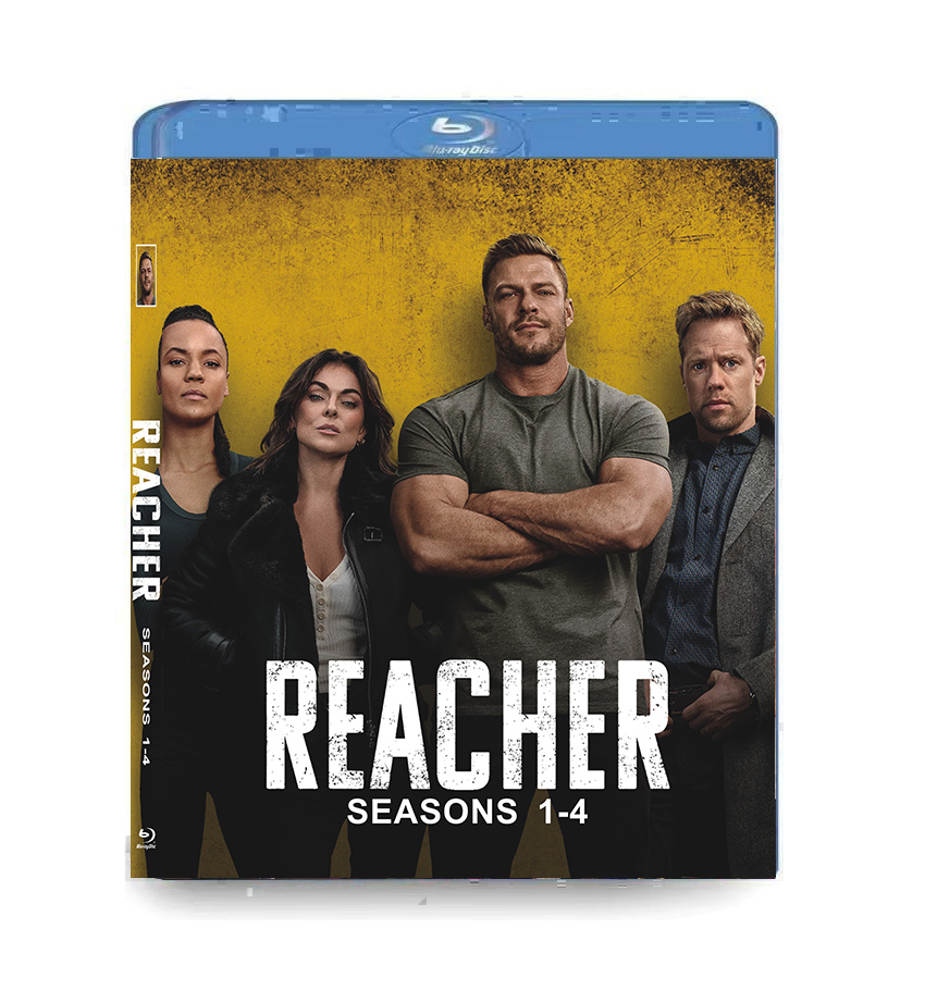 Reacher season 1-4 (2022-2026) Blu-ray 5BD 1 Reacher