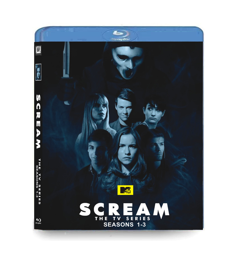 Scream The TV Series season 1-3 Episodes 1-29 (2015-2019) Blu-ray 3BD 1 Scream