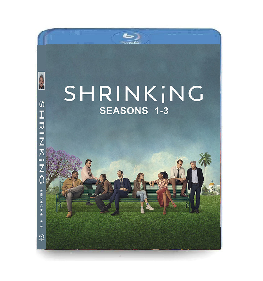 Shrinking season 1-3 Episodes 1-34 (2023-2026) Blu-ray 4BD 1 Shrinking
