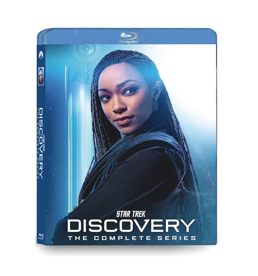 Star Trek Discovery season 1-5 Episodes 1-65 (2017-2024) Blu-ray 5BD 1 Star Trek