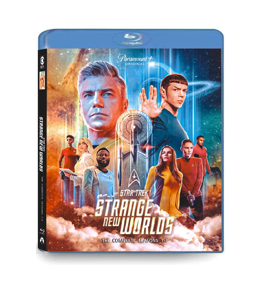 Star Trek Strange New Worlds Season 1-3 (2022-2025) Blu-ray 4BD 1 Star Trek