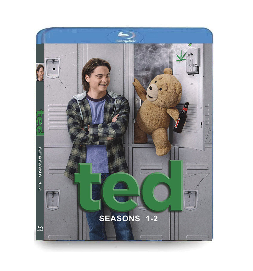Ted season 1-2 Episodes1-15 (2024-2026) Blu-ray 2BD 1 Ted