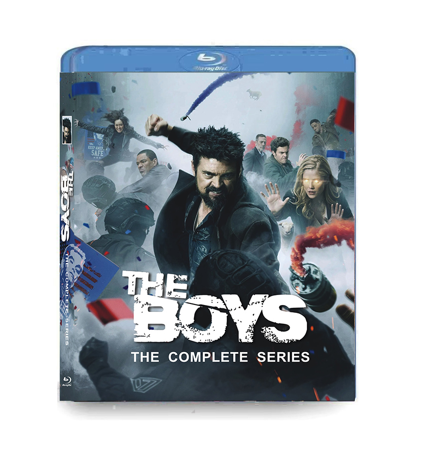 The Boys season 1-5 Episodes 1-40 (2019-2026) Blu-ray 6BD 1 The Boys