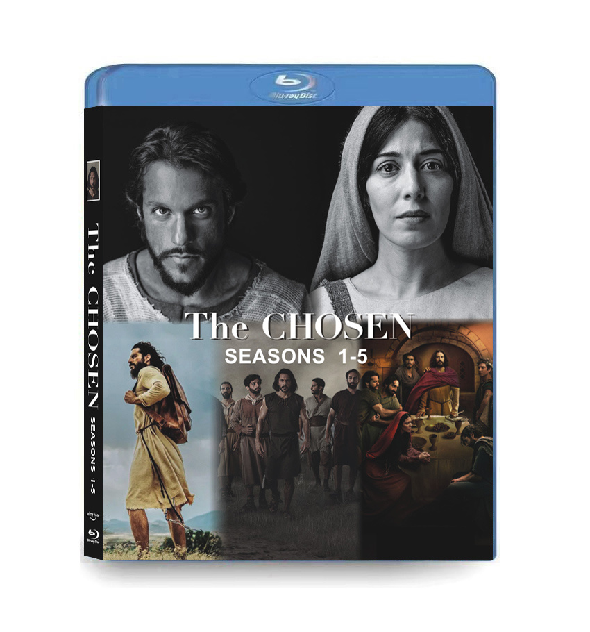 The Chosen season 1-5 Episodes1-50 (2019-2025) Blu-ray 5BD 1 The Chosen