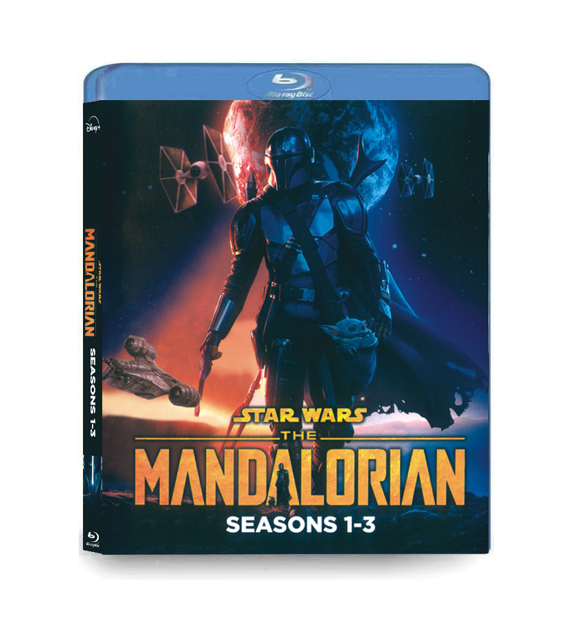 The Mandalorian season 1-3 Episodes 1-24 (2019-2023) Blu-ray 3BD 1 The Mandalorian