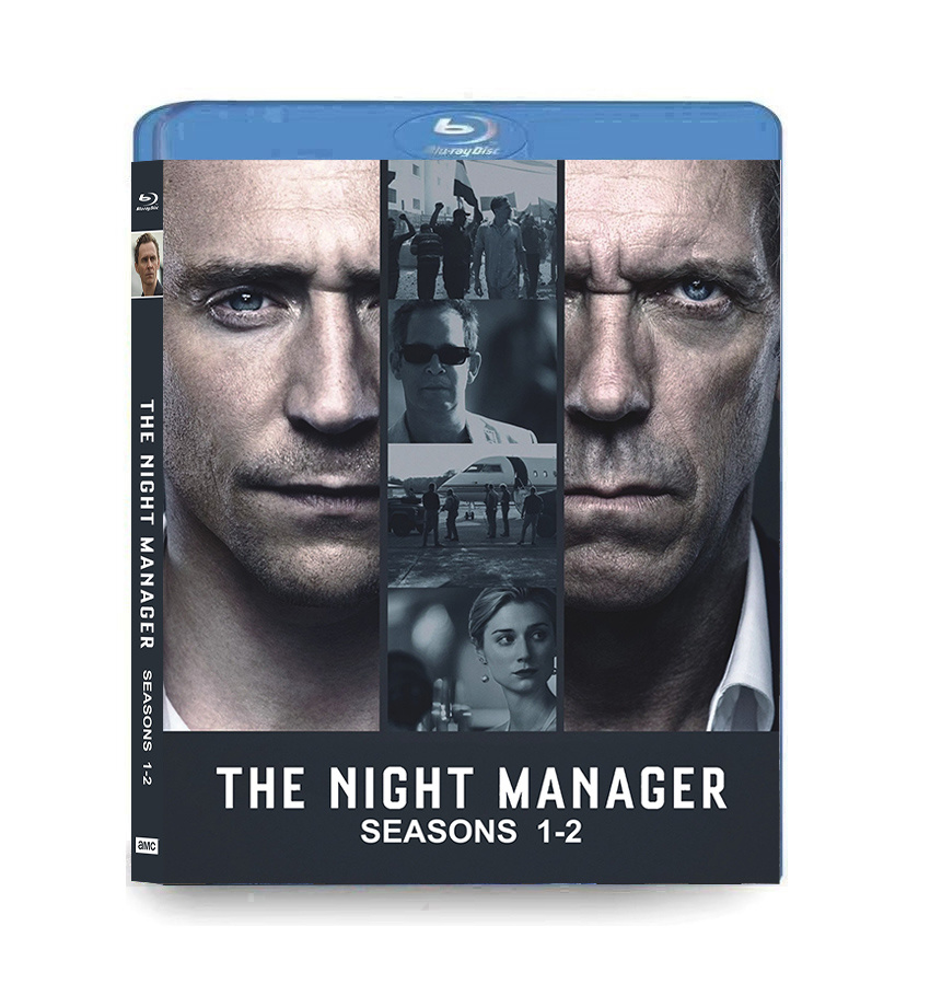 The Night Manager season 1-2 Episodes 1-12 (2016-2026) Blu-ray 2BD 1 The Night Manager