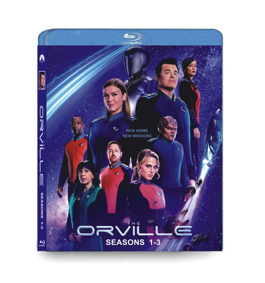 The Orville season 1-3 Episodes 1-36 (2017-2022) Blu-ray 3BD 1 The Orville
