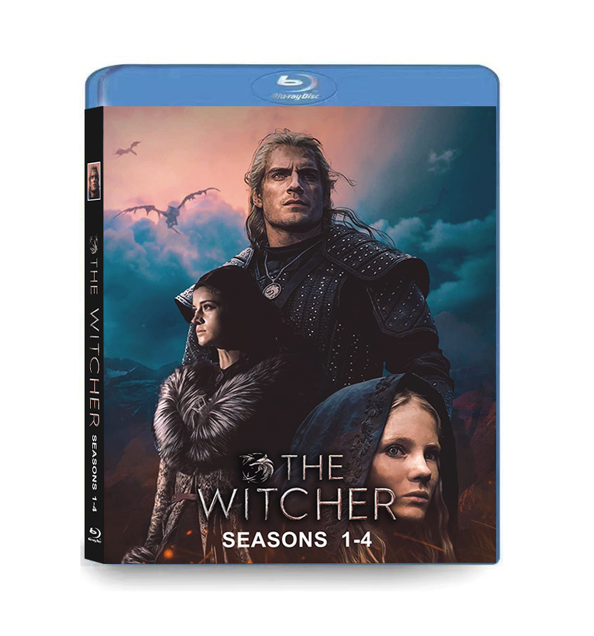 The Witcher season 1-4 Episodes 1-32 (2019-2026) Blu-ray 5BD 1 The Witcher